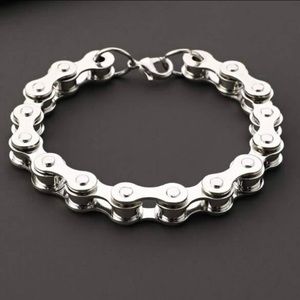 Men’s or women’s unisex bicycle chain bracelet